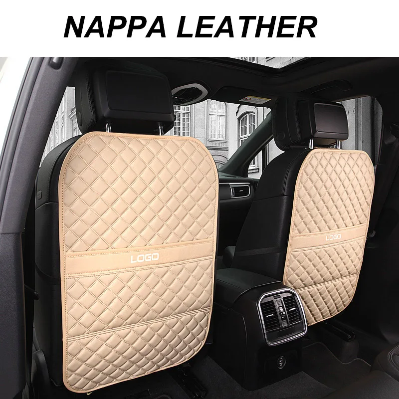 Наппа кожа автомобиля защита от детей Kick Pad для toyota prius 20 land cruiser 200 camry 40 corolla e150 aygo