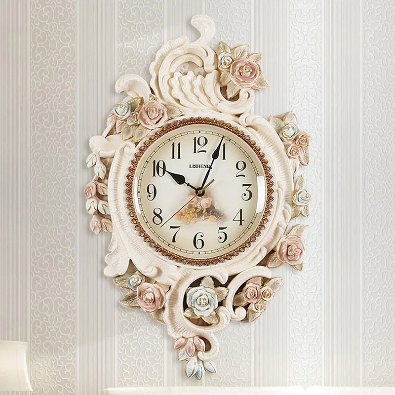 

Silent Unique Wall Clock Luxury Modern Design Bedroom Art Clocks Quartz Creative Large Relojes Pared Home Decoration EB50WC
