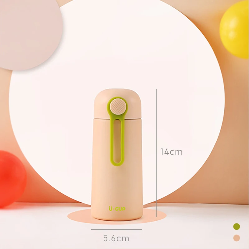 Мини карманная Изолированная чашка портативный маленький милый детский термос