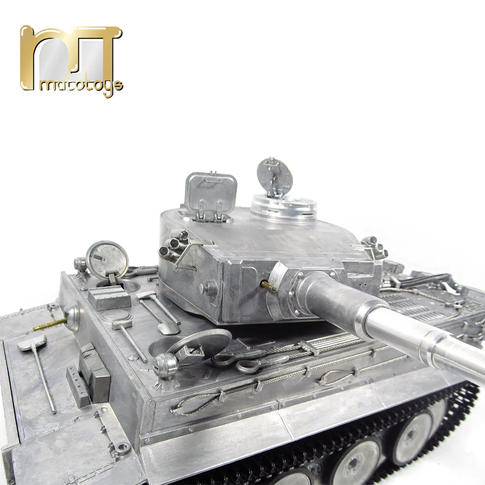 Мату 1220 металла 1 16 Немецкий Тигр 1 2.4 Г RC танк инфракрасный битве, recoil баррель BB стрелялки airsoft Готов к Запуску ПРОТИВ Tamiya танк танки игрушки