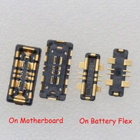 2pcs inner fpc connector battery on flex cable for google pixel 4 xl clip contact on the mainboard motherboard