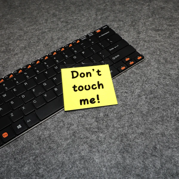 Стильная Виниловая наклейка для автомобиля предупреждающая надпись Don't Touch Me