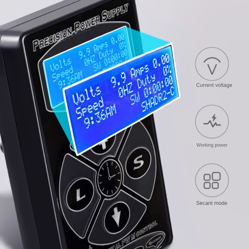 

HP-2 Digital LCD Tattoo Power Supply Hurricane Rotary Tattoo Machine Tattoo Supplies Permarent Makeup Tattoo Power Supply