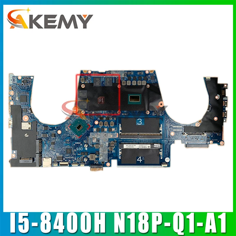 

For HP zbook 15 G5 Laptop Motherboard With I5-8400H CPU L28691-601 DA0XW2MBAG0 N18P-Q1-A1 P1000 4GB DDR4 100% Tested Fast Ship
