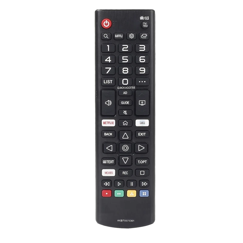

Пульт дистанционного управления с NETFLIX Prime Video Apps для LG 2019 Smart TV AKB75675301 AKB75095308 AKB75675311
