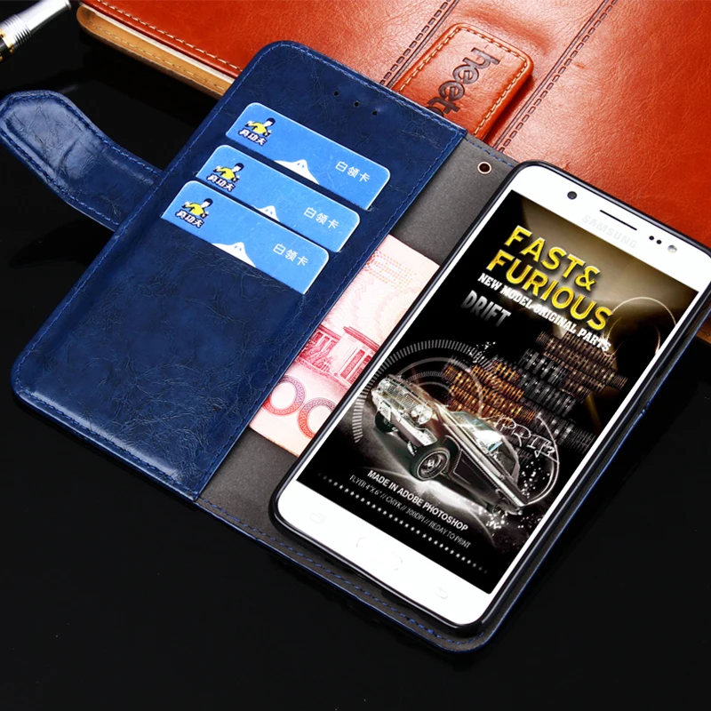 Чехол для Meizu Note 2 3 5 6 8 9 роскошный кожаный чехол-бумажник с отделениями карт и