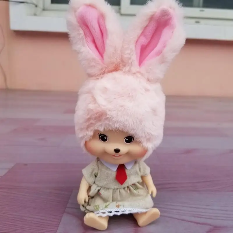 

Large Standing Sleeping Cute Doll Simulation Cute Vinyl Doll Ai Ni Rabbit