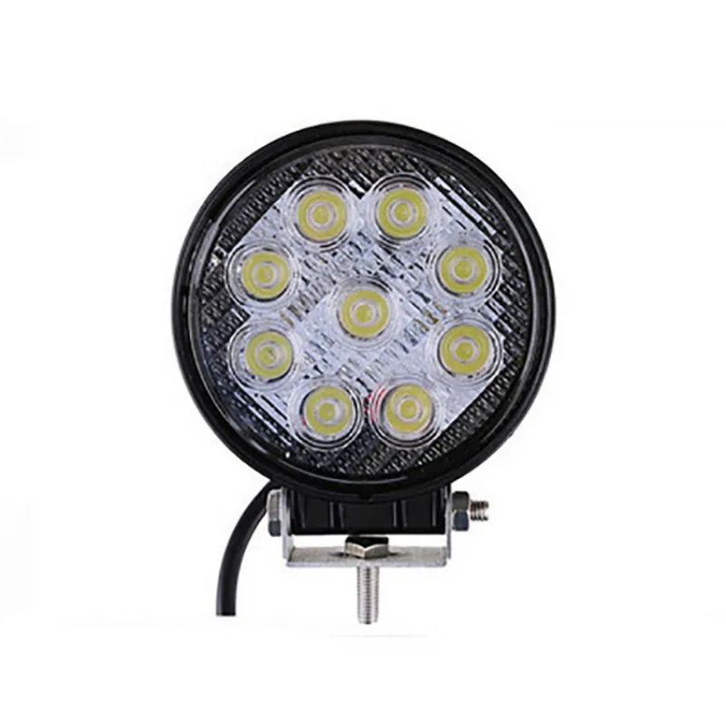 CARCTR 27В автомобильные светодиодный рабочий светильник круглый на Высоком толстом