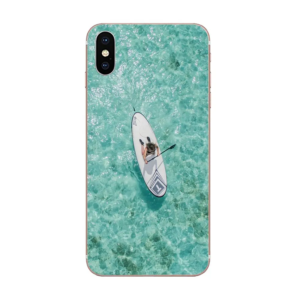 Летний чехол для телефона с рисунком закат Apple IPhone X XS Max XR 4 4s 5 5C 5S SE 6 6S 7 8 Plus |