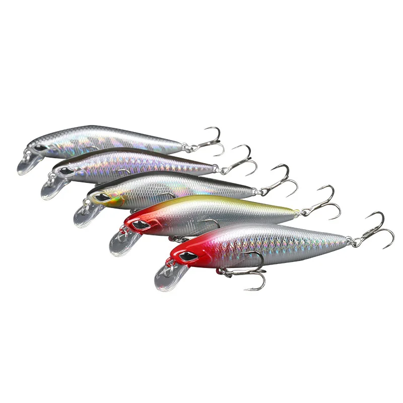 Wokotip тонущий гольян приманка для форели Джеркбейт художественная морская черная