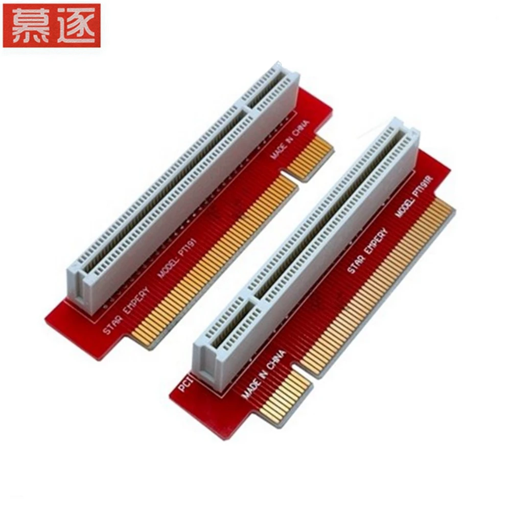 

PCI Reverse Card Forward Card 1U Chassis PCI Horizontal Adapter PT191 1U 90 Degrees 32Bit PCI Riser Card Rackmount Gold