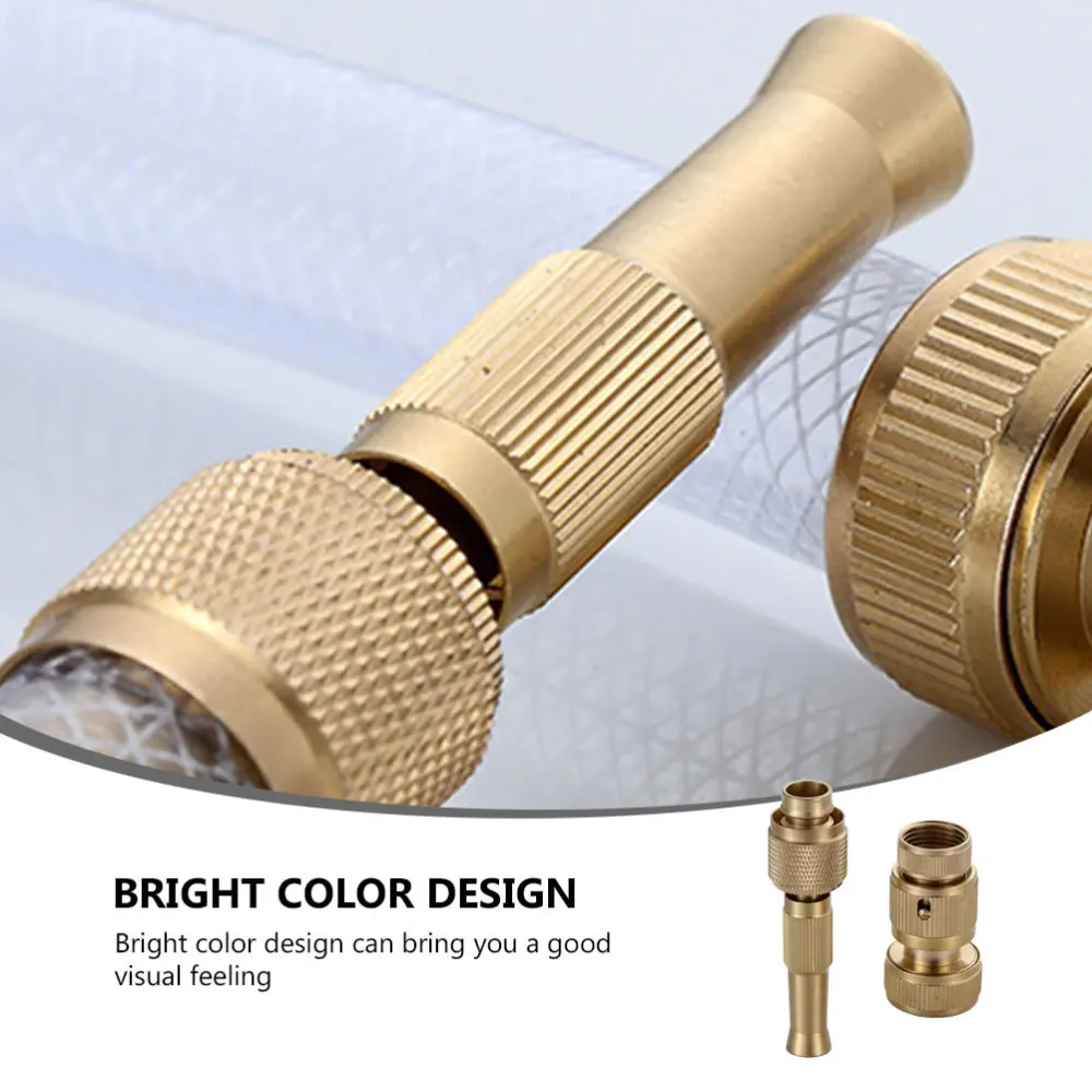 

1 Set Water Spray Shooter Brass Joint Set High Pressure Flushing Shooter Joint