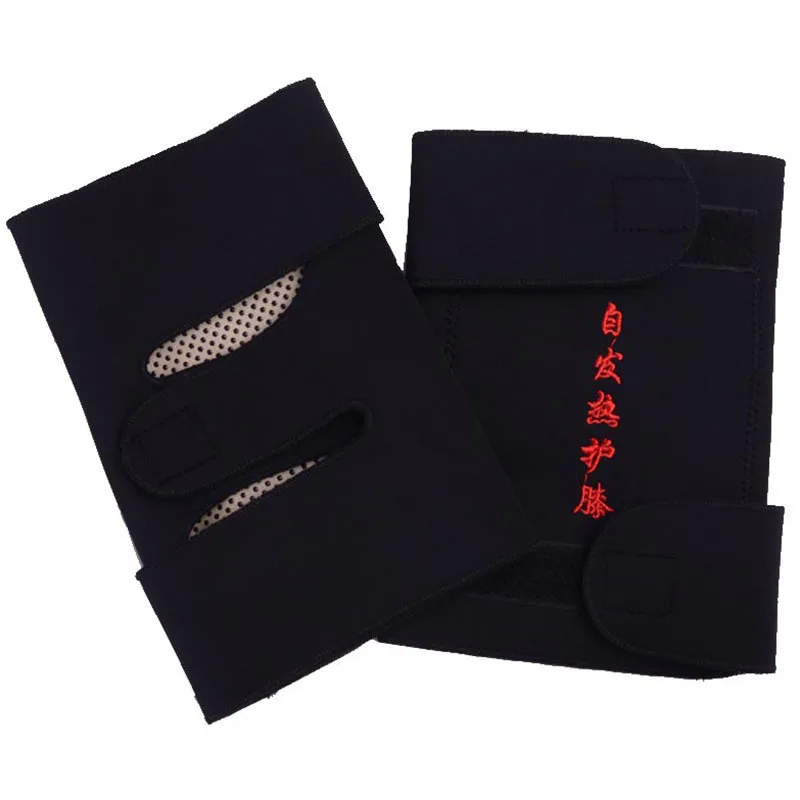 

Hot Selling 1 Pair Tourmaline Health Care Magnetic Self-heating Knee Pads Fitness Sports Knee Support