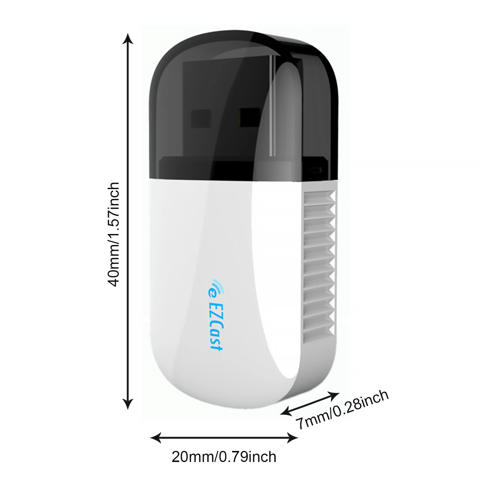 

ALLOYSEED USB WiFi Adapter Dual Band 2.4G/5G Mini Wi-Fi Wireless Network Adapter for Desktop Laptop 600Mbps USB 2.0 WiFi Dongle