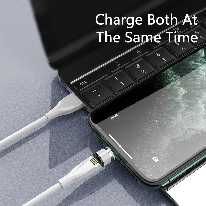 

High Quality Magnetic Cable Micro USB Type C Mobile Phone Charger Fast Charging Magnet Cord For iPhone 12 Xiaomi Huawei Samsung