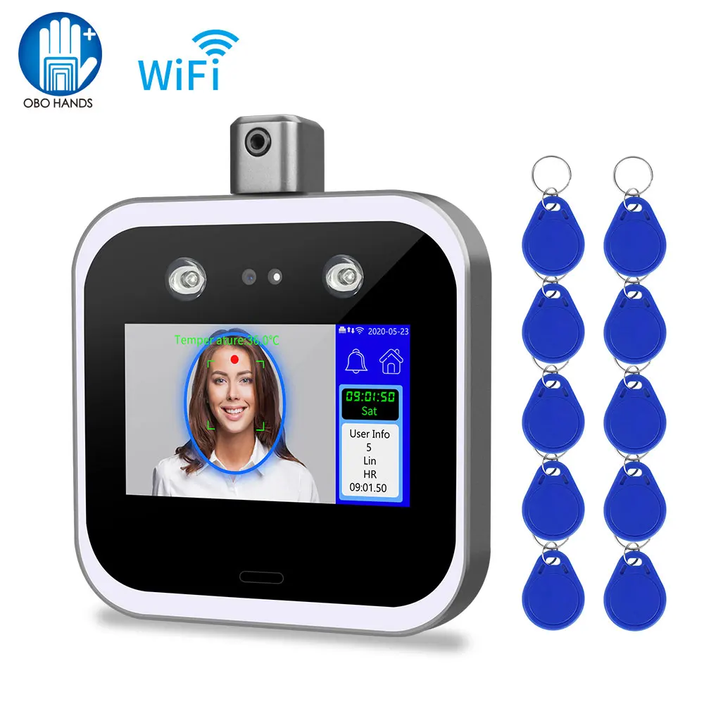 Клавиатура контроля доступа RFID Wi Fi TCP/IP динамическая биометрическая система лица