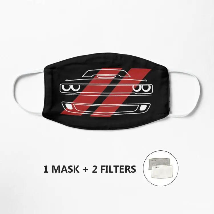 Маска CHALLENGER Пылезащитная хлопковая маска для лица женская от