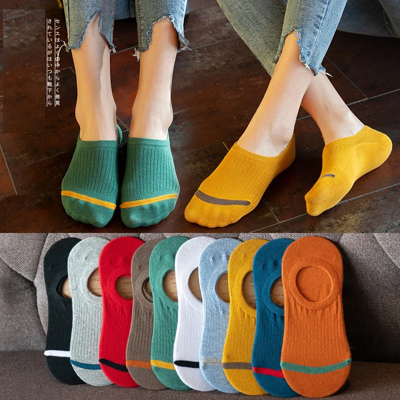 1 Pair Women Socks Spring Summer Lady Cotton Color Cute Embroidery Female Fashion Girls Korean Style christmas socks | Женская одежда