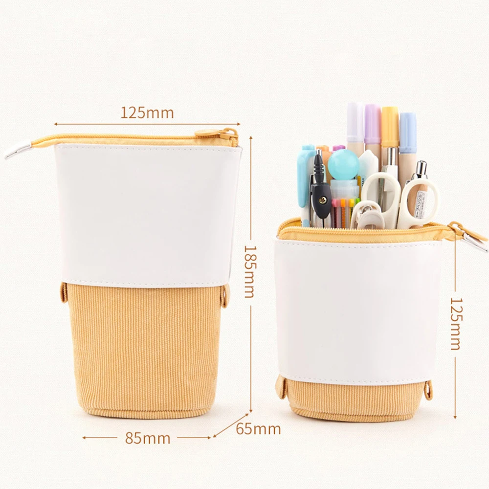 

Hot ! Creative retractable pen holder, pop-up pen case, cute deformed pen case, office storage bag, portable student stationery.