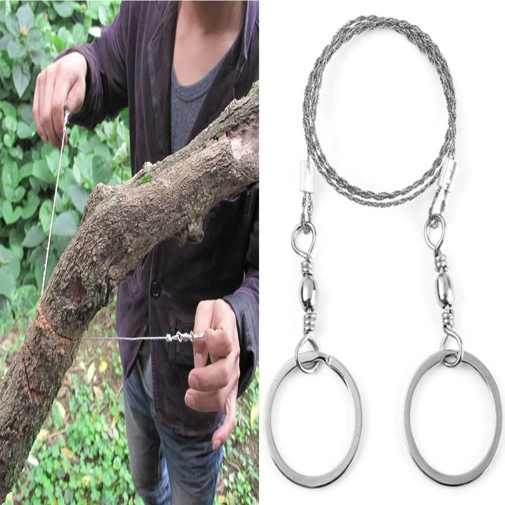 Полевая пила из нержавеющей стали для выживания уличная экстренных ситуаций