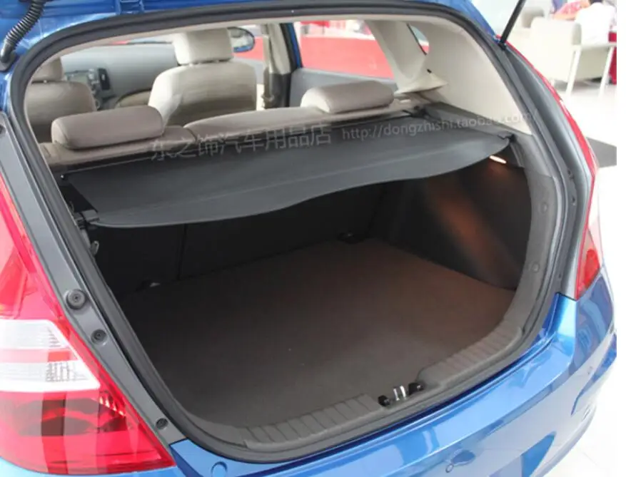 

Rear Cargo Cover For Hyundai i30 Hatchback 2009-2019 Privacy Trunk Screen Security Shield Shade Black Beige Auto Accessories