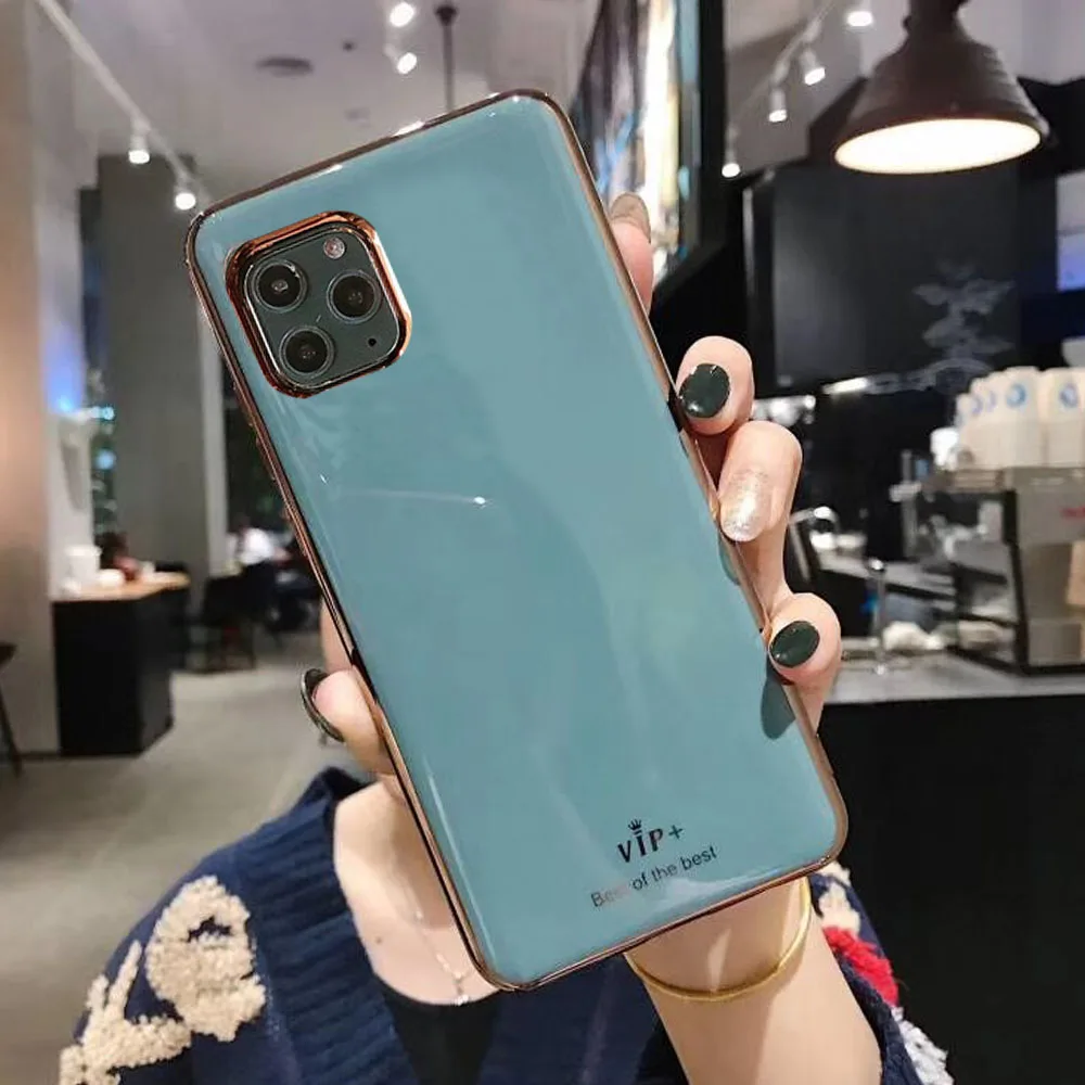 YuoTuo роскошный мягкий чехол для задней панели телефона etui iphone 11 pro max 11pro apple
