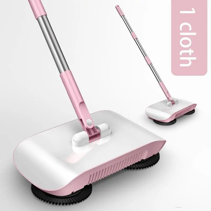 

2021 New Hand-Push Sweeping Machine Dual-purpose Sweeping And Mopping Machine Household Cleaning Tools Expert Furniture Supplies