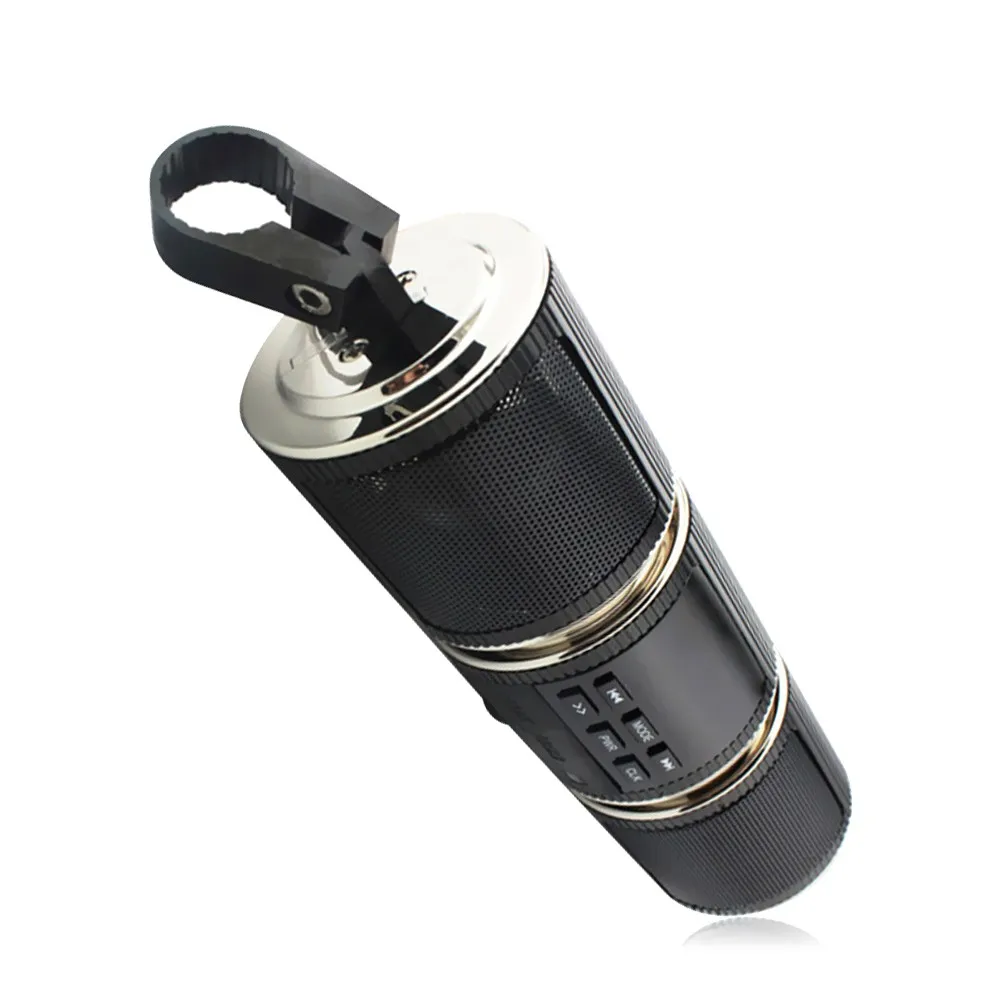 Мотоцикл MP3 музыкальный плеер BT водонепроницаемый стерео динамик со