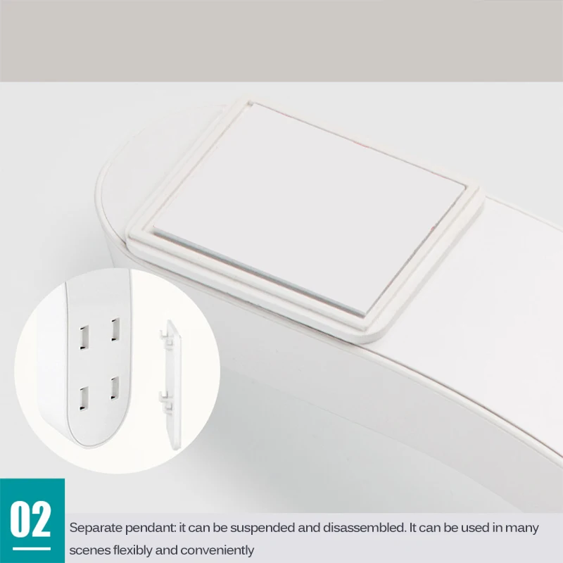 

NicePop Portable Motion Sensor Night Light Portable Human Body Induction LED Light USB Charging PIR Wall Lamp Cabinet Flashlight