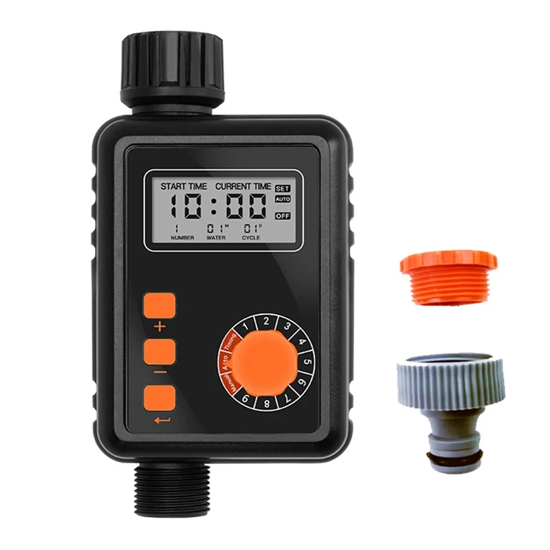 

Automatic Irrigation Timer Electronic Irrigation Regulator Screen Sprinkler Controller 9 Separate Timing Programs