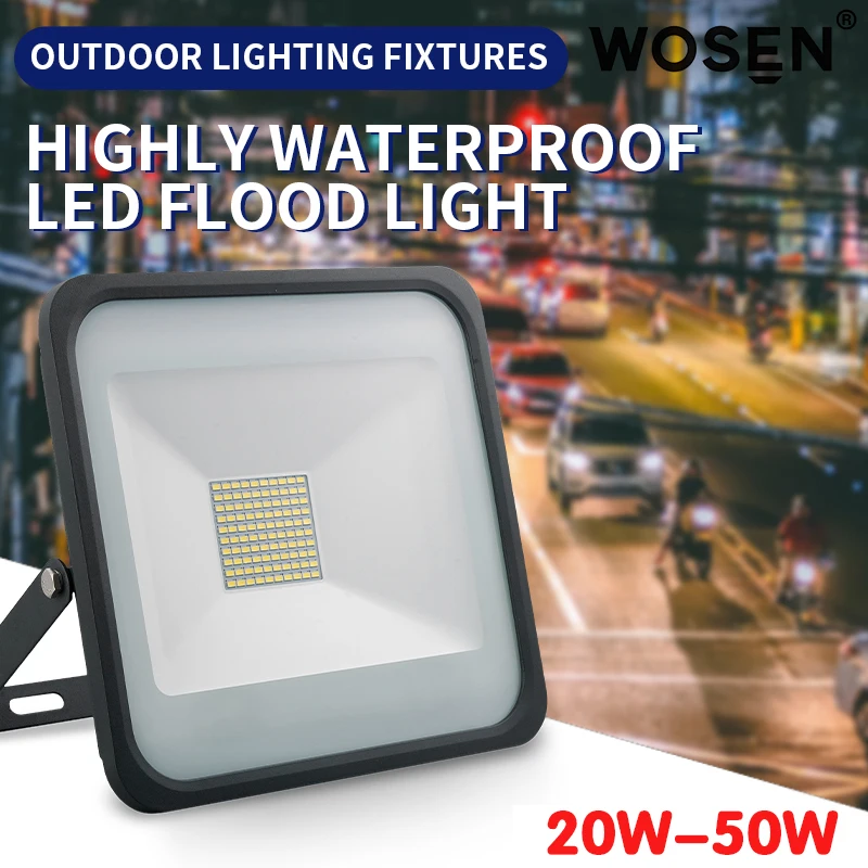 

Led Floodlight 20W 30W 50W Outdoor Spotlight Flood Light AC 220V 240V Waterproof IP65 Professional Lighting Lamp