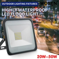 led floodlight 20w 30w 50w outdoor spotlight flood light ac 220v 240v waterproof ip65 professional lighting lamp