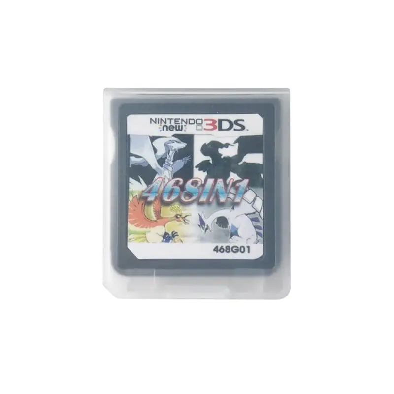 Картридж для игры с покемонами 468 в 1 картридж подборки Nintendo DS 3DS 2DS NDS NDSL NDSI игрушки