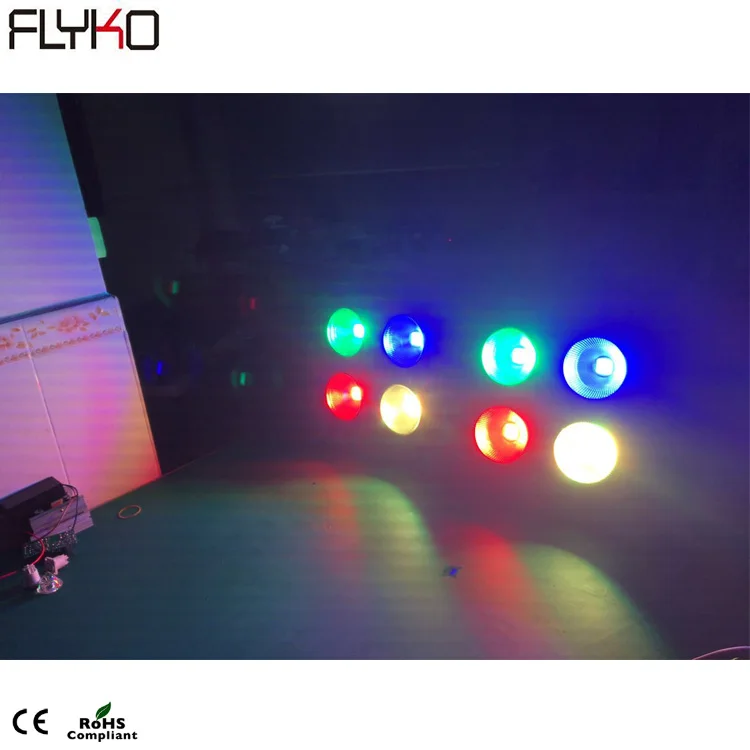 Заводская цена светодиодный светильник RGB 4*100 Вт 3 в 1 (RGB) COB аудитория