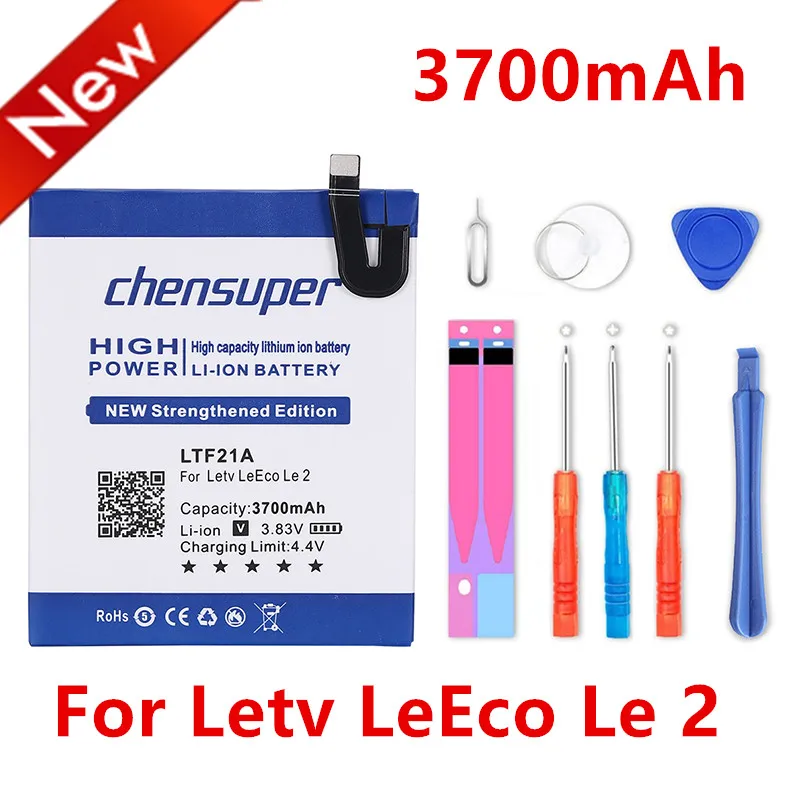 Аккумулятор большой емкости 3700 мАч для Letv LTF21A LeEco Le 2/2 pro/le 2S/le S3 X620 X520 X522 X525 X526 X528 X621