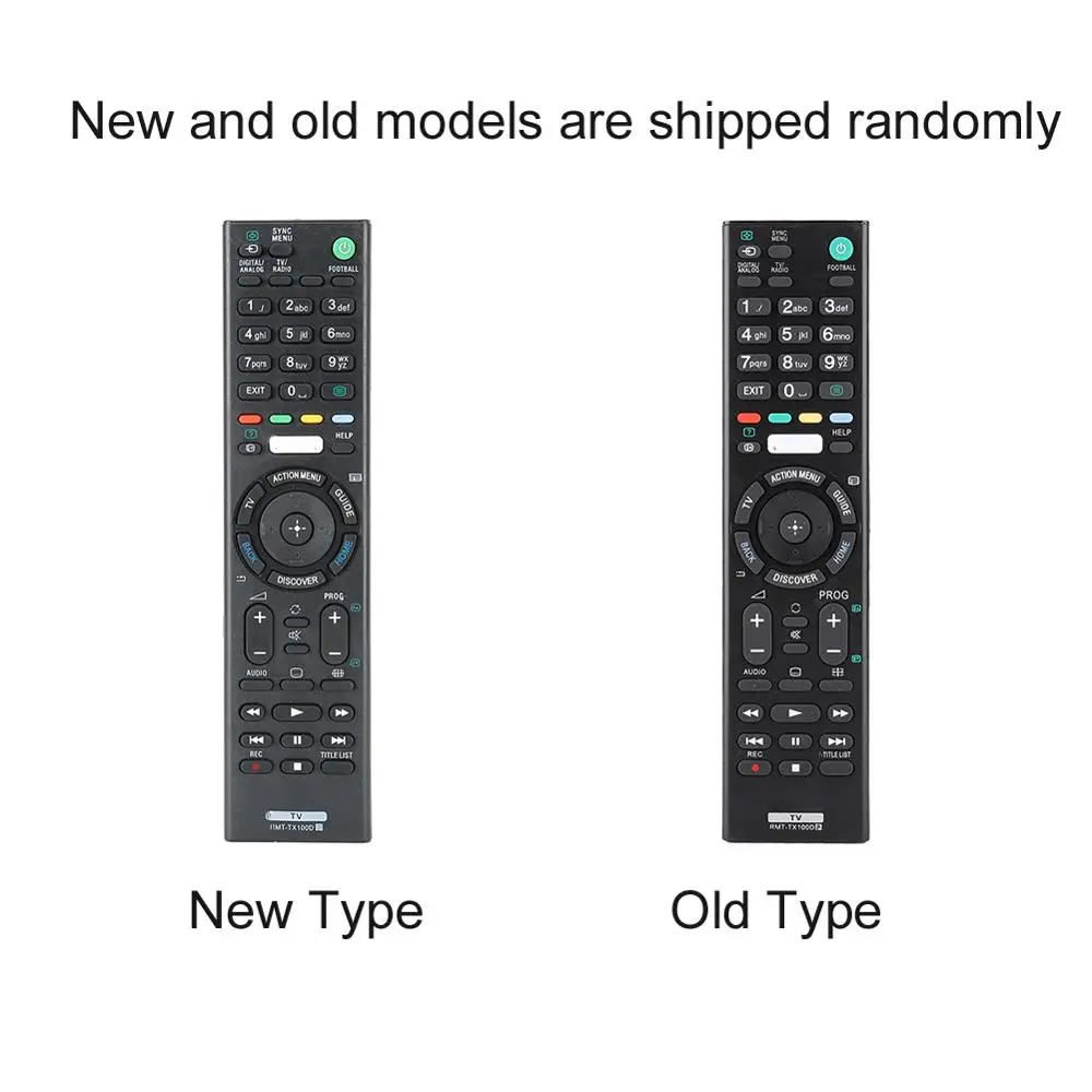 universal TV Remote Control Controller 433mhz Replacement Smart Television for Sony RMT-TX100D Without Battery | Электроника