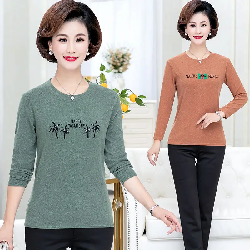 Женская футболка с рисунком дерева весна осень|Футболки| |