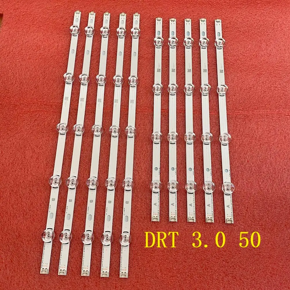 10 шт./партия СВЕТОДИОДНЫЙ Подсветка полосы для LG 50LB5300 50LF5800 50lb650v 50LB570B 50LB5800 50LB580N