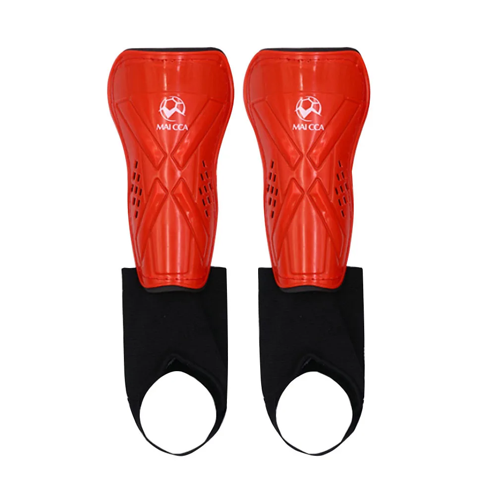 

Children Football Shin Guards Professional Sports Kids Soccer Ankle Leg Protectors Calf Socks Belt Karate Training Accessories