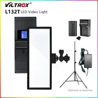 Viltrox L132T LED светильник ультра тонкий ЖК-дисплей двухцветный Диммируемый DSLR студийный свет ing лампа панель для макияжа Vlog TiKTok