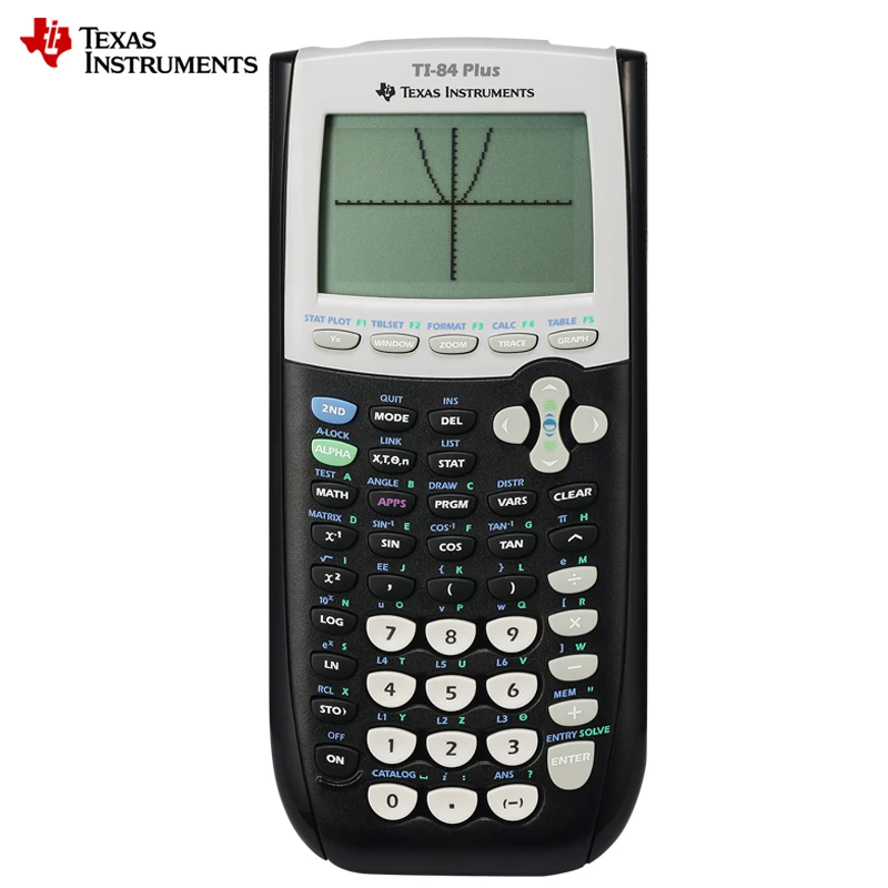 Техасские инструменты Ti-84 плюс графический калькулятор Топ Мода пластик Батарея Calculatrice светодиодный калькулятор - Цвет: TI 84 Plus
