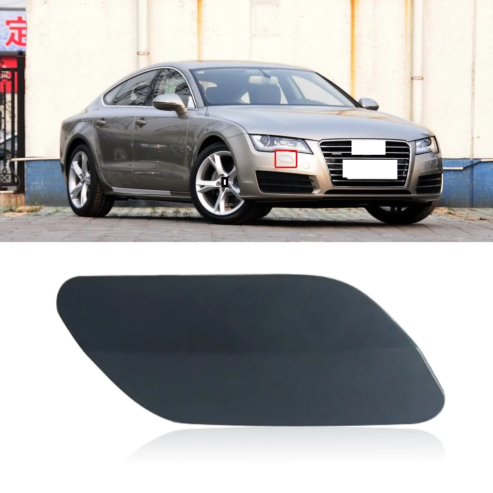 CAPQX для Audi A7 S7 2011- передний бампер, Омыватель фар, насадка, крышка, налобный фонарь, крышка для воды, распылитель, корпус, отделка капота