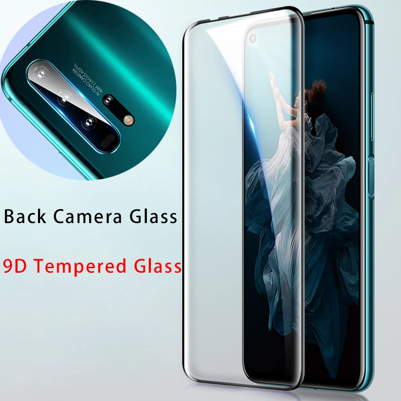 Защитное стекло 9D для Honor 10 9 Lite 10i 20i 20S Play Camera закаленное Huawei 20 Pro | Мобильные