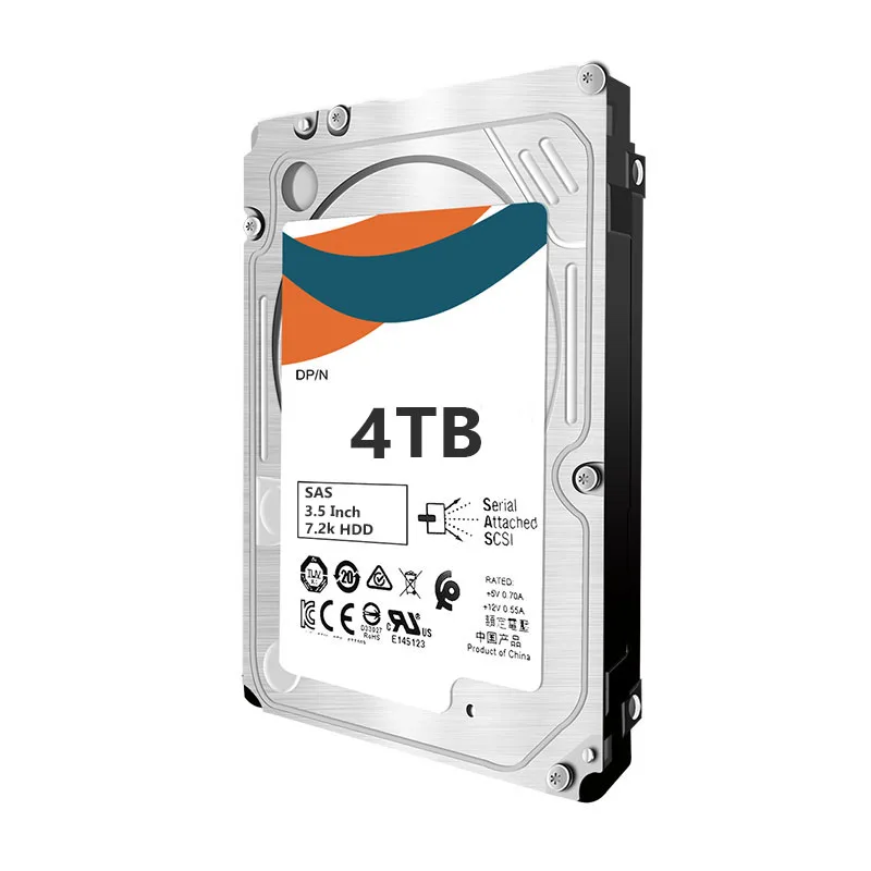 

Новый продукт MB004000JWKGU 879480-001 872487-B21 872745-001 4 ТБ SAS 12G 7,2 K LFF SC DS HDD жесткий диск