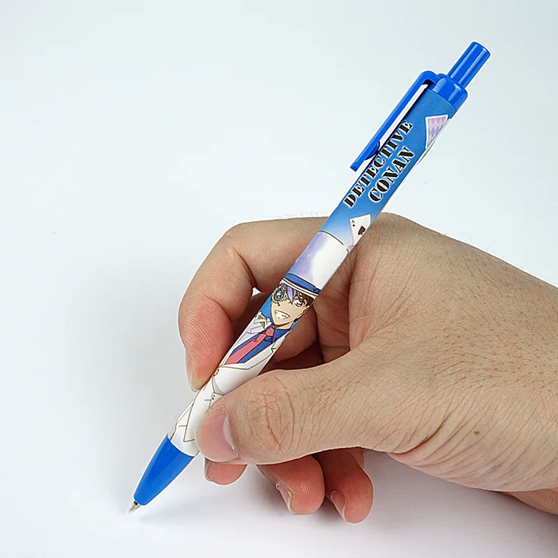 4 шт./компл. японская цветная гелевая ручка CRUX Detective Conan ограниченная Длина 0 5