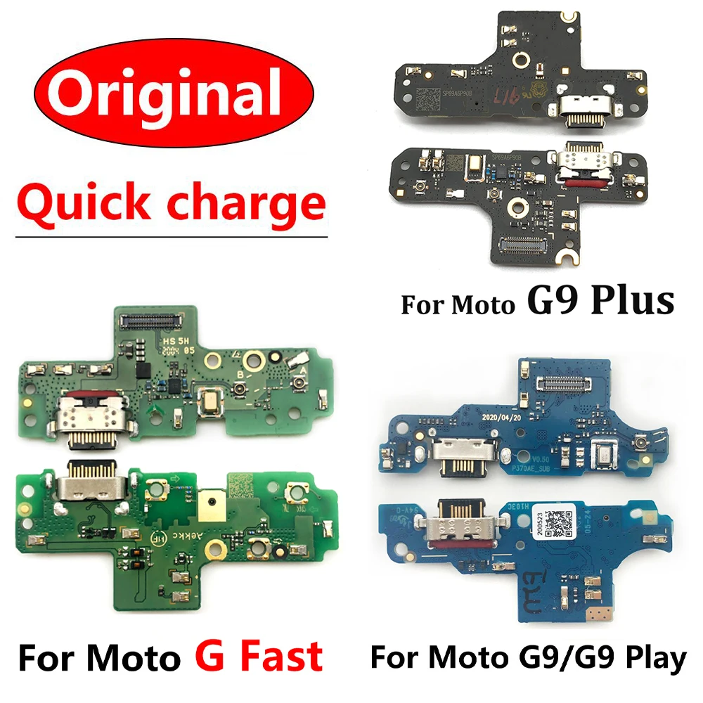 

Оригинальное зарядное устройство с USB-портом и гибким кабелем для Motorola Moto G20 G Fast G9 Play Plus, разъем питания с микрофоном