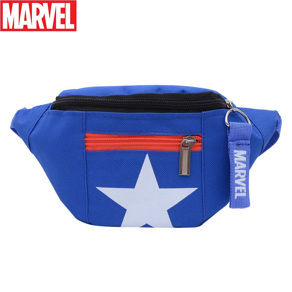 

Marvel Boys Crossbody Bags For Kids Fashion Cartoon Captain America Spiderman Shoulder Bag Kids New Cute Printing Packages Gift