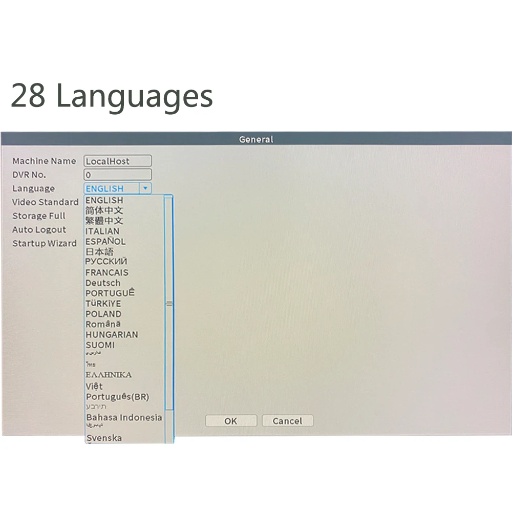 Видеорегистратор для системы видеонаблюдения регистратор с 4 к 8/9/10/16/32 каналов