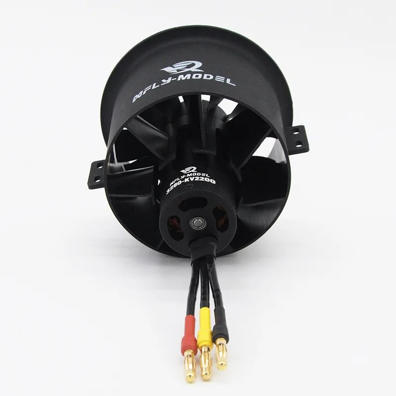XFly 80 мм 12 лезвий EDF с 6S бесщеточным Inrunner 3280-KV2200 Модель двигателя Jet Aircraft… | Игрушки