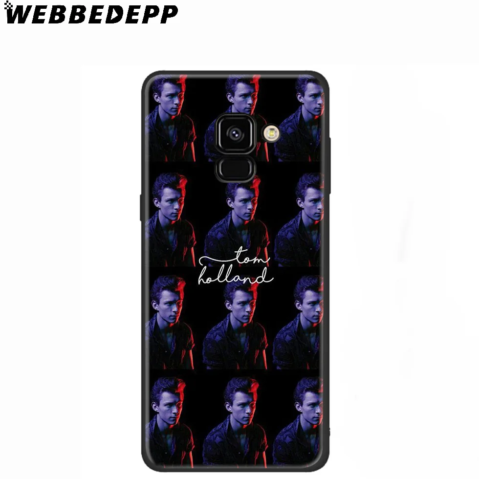 Tom Holland Человек-паук мягкий чехол для samsung Galaxy A70s A50s A40s A30s A20s A20E A10s Note 8 9 10 плюс |